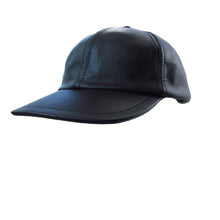 Load image into Gallery viewer, LAMBSKIN LEATHER BASEBALL CAP
